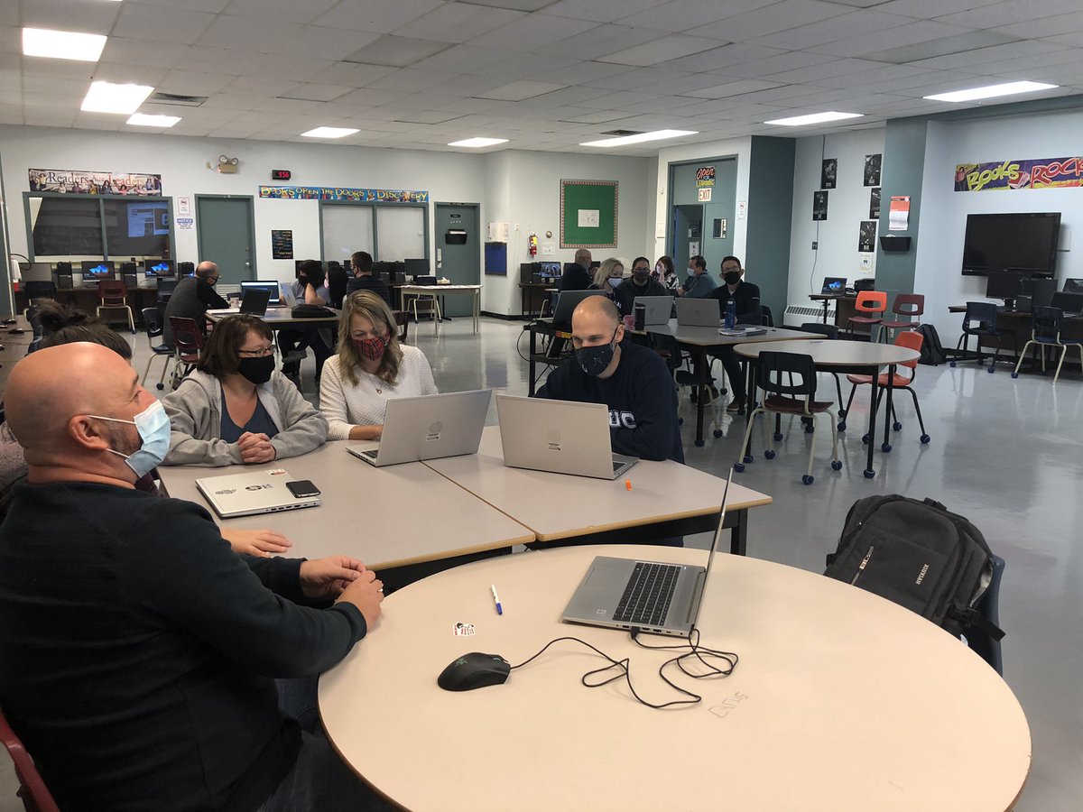 mchs_nl's tweet image. Professional Learning @mchs_nl. A focus on Engagement and Social Emotional Learning. Big thanks to our staff members for leading sessions. Check out the level of engagement here! 👇#learnbyexample @NLESDCA