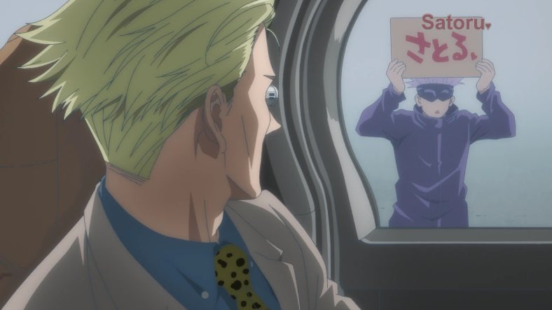 gojoism's tweet photo. how do people call gojou dilf this man acts like he’s 14 https://t.co/gS2WYh3Adl