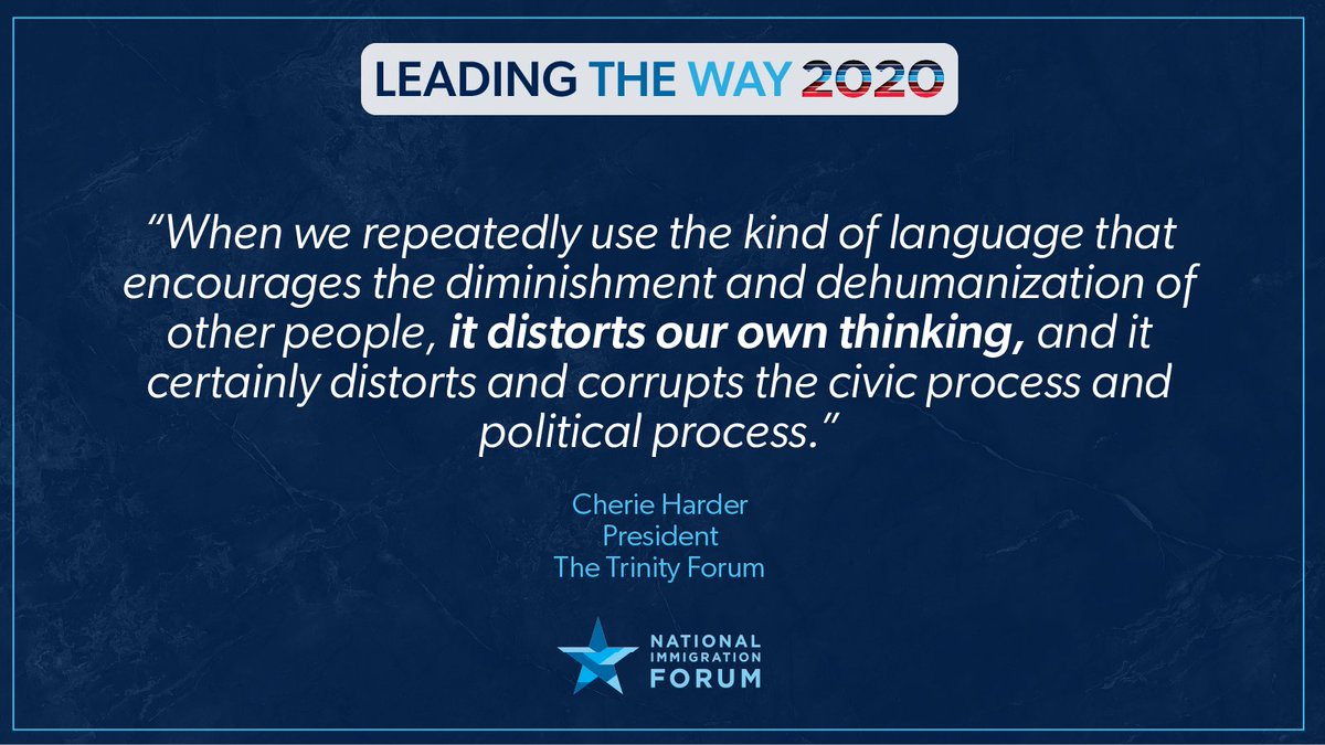 forum_together's tweet photo. Dehumanizing language is about more than just insults — it fundamentally changes the way we think. More on our recent #LTW2020 panel featuring @CherieHarder https://t.co/4ApLvyLBCk https://t.co/hxrWZMkYw7