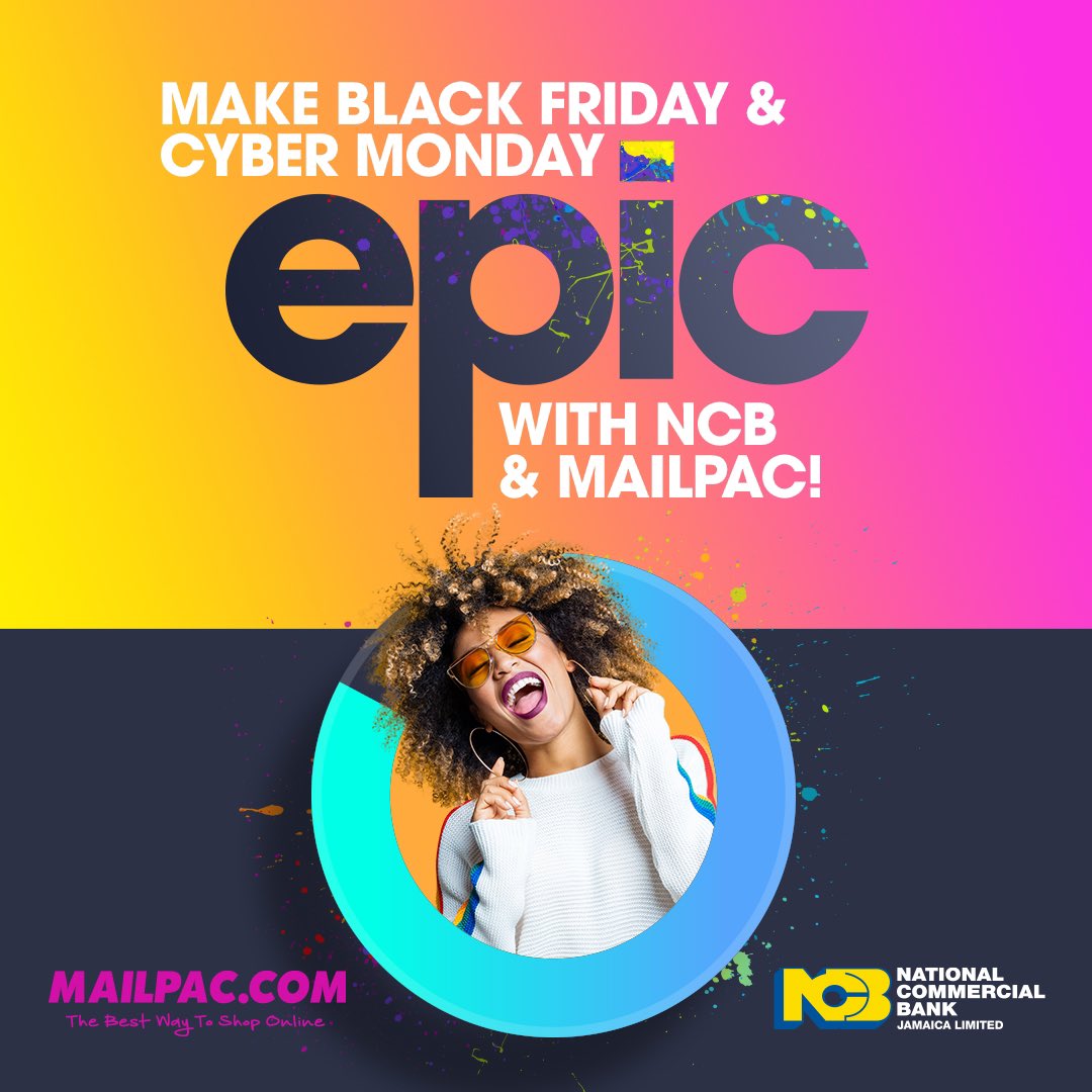 Mailpac &amp; NCB.... now that’s EPIC! @MailpacExpress <a href="/ncbja/">NCB Jamaica</a>