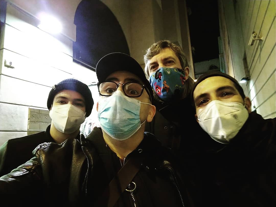 lucaguercio's tweet photo. Finite le riprese del nuovo video @MeganoidiBand
#meganoidi #mescla #esercitointv https://t.co/d1w9KqRit3