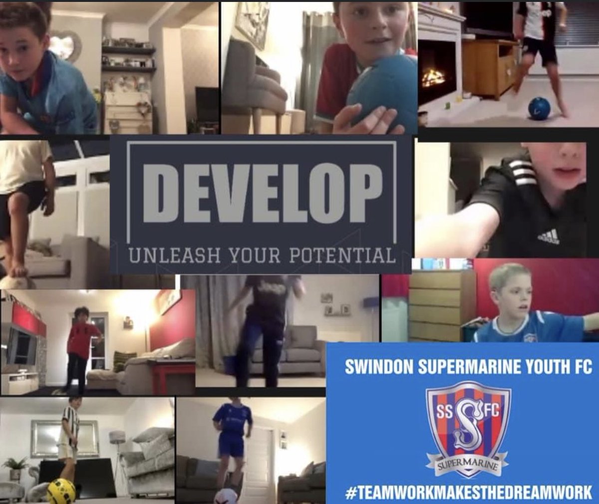 Hopefully the last Zoom lockdown training session EVER🤞massive thanks to <a href="/KerryWalklett/">Kerry Walklett</a> &amp; <a href="/mcgroryl/">louis mcgrory</a> for putting on some fantastic sessions during lockdown.A SUPER well done to all the boys for taking part &amp; keeping the team together 💙⚽️#teamworkmakesthedreamwork #backtoit ⚽️⚽️