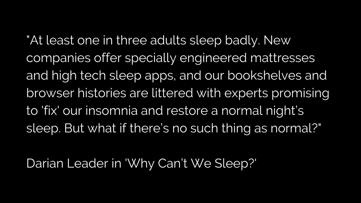 30Bird's tweet photo. We're looking at the commercialisation of sleep and concepts such as the neoliberal body. What was once an ordinary part of human existence is now a juicy market opportunity. https://t.co/n2dBvRmtpN