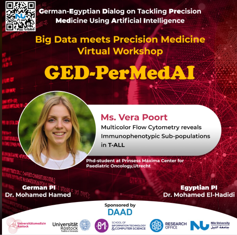 Poort_VM's tweet photo. I am speaking a the Big Data meets Precision Medicine workshop hosted by the Hamed lab and El-Hadidi lab next weekend!! Exited and encouraging to be listed as a speaker among big names and good friends. Dr. Weinberg, Dr. Helms, Dr. Hamed @SoniaIyer1 &amp; @saara_gladbach https://t.co/U023gE4K1o