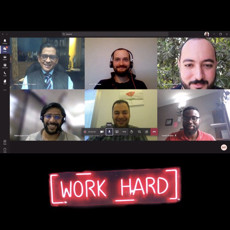 PetroBowl's tweet photo. Another PetroBowl Workgroup call today with @cesarpatinos 💻😀

#workinghard #spe #ymec #speevents #petrobowl #petrobowl2020 #virtualpetrobowl #virtualgames https://t.co/FQhmS6rZyY