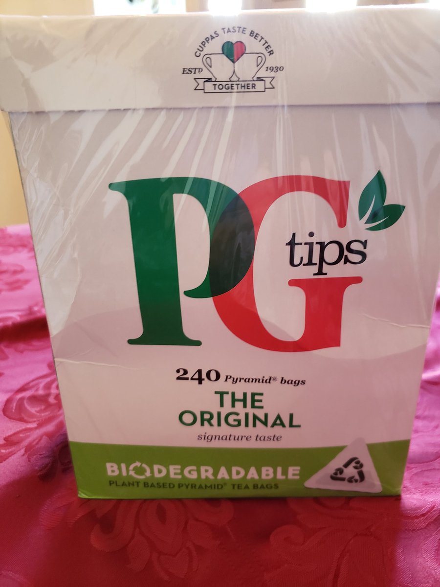 ElyseAshton1's tweet photo. I'm becoming a #tea hoarder. #packoftwo @PGtips #Lockdown https://t.co/FVuXJ9mAuS