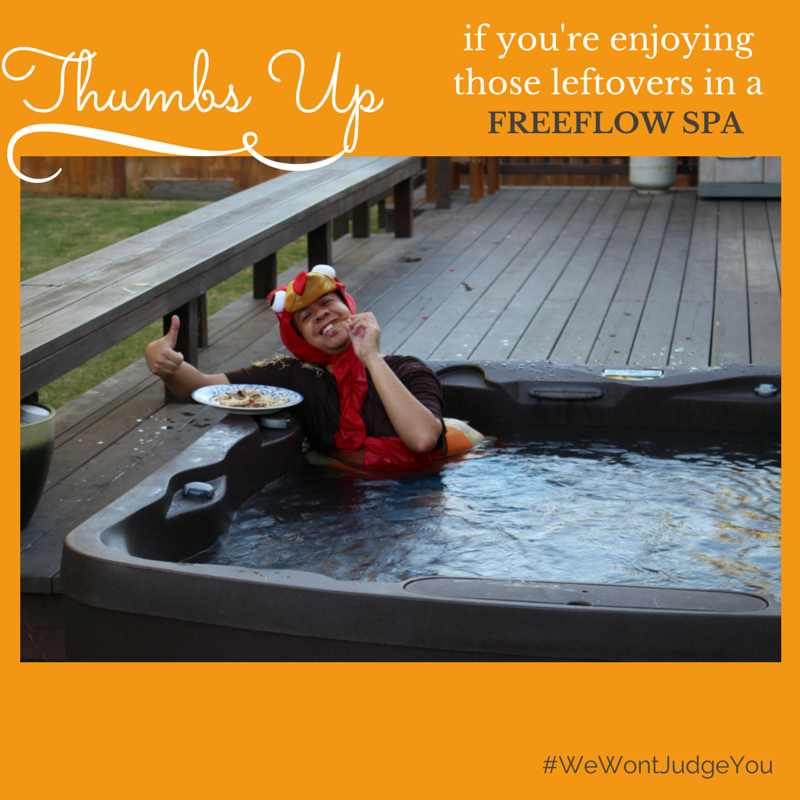 CoastalSpaPatio's tweet photo. Happy National Leftovers Day in your Hot Tub!  If it’s not a thing...it should be.  
#freeflowfriday #freeflowspa #coastalspaandpatio #wewontjudgeyou #thanksivingleftovers https://t.co/Gam3OwxuBo