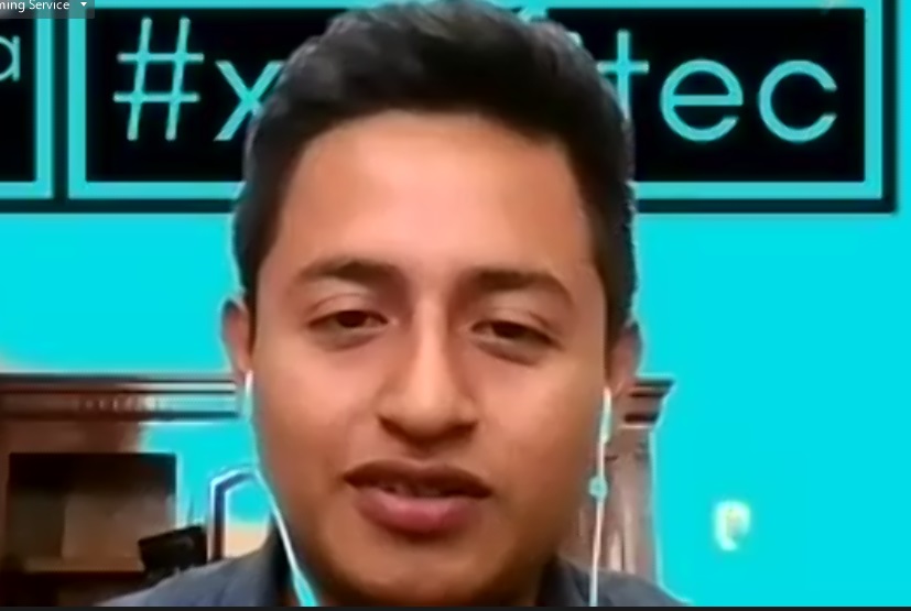 soyfitec's tweet image. Profesor y estudiantes presentando en #XPOFITEC // #SoyFitec