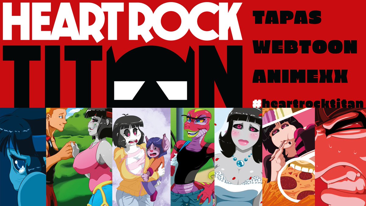 heartrockcomics's tweet photo. Wanna read my #webcomic #HeartRockTitan and be notified with every update? No problem! Subscribe to one of these platforms:
https://t.co/kMewDy4P2v
https://t.co/7WqIbPs8PD
https://t.co/WjNu9gLTl3 (german)

#tapascomicschat #tapascomics #webtoon #webtooncanvas #animexx #webcomics https://t.co/mdEq5xapyy