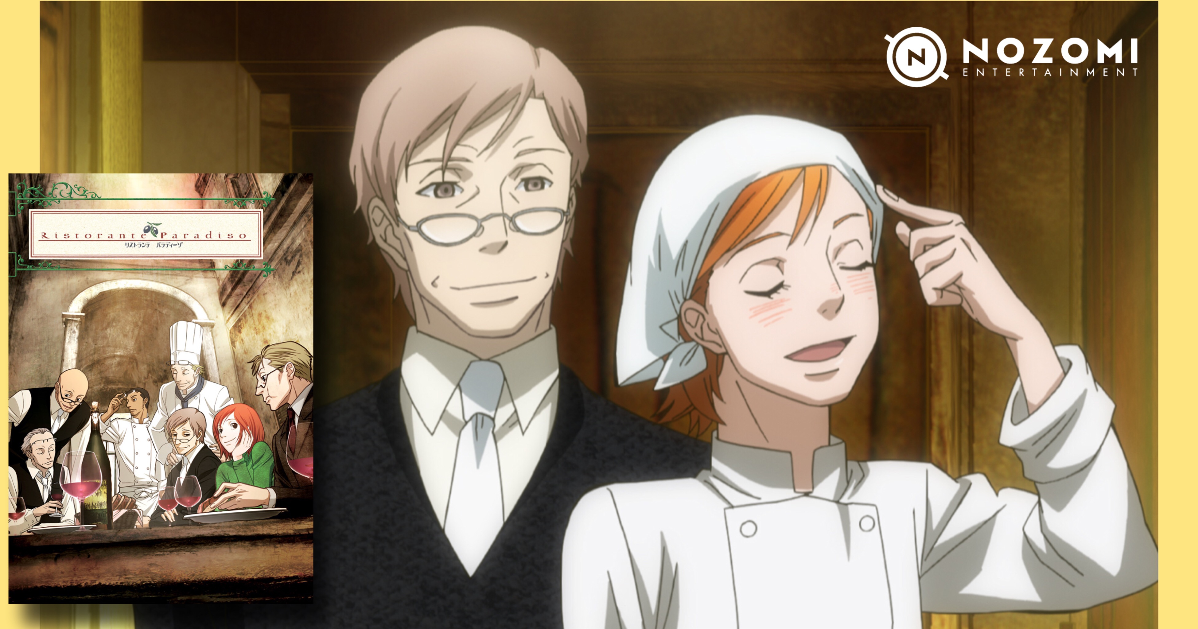 Nozomi Entertainment On Sale This Week Ristorante Paradiso Complete Series Set Contains Episodes 1 11 Of The Anime Directed By Mitsuko Kase T Co Yebmom10ll Nozomient Ristoranteparadiso Sale Anime Rightstufanime T Co