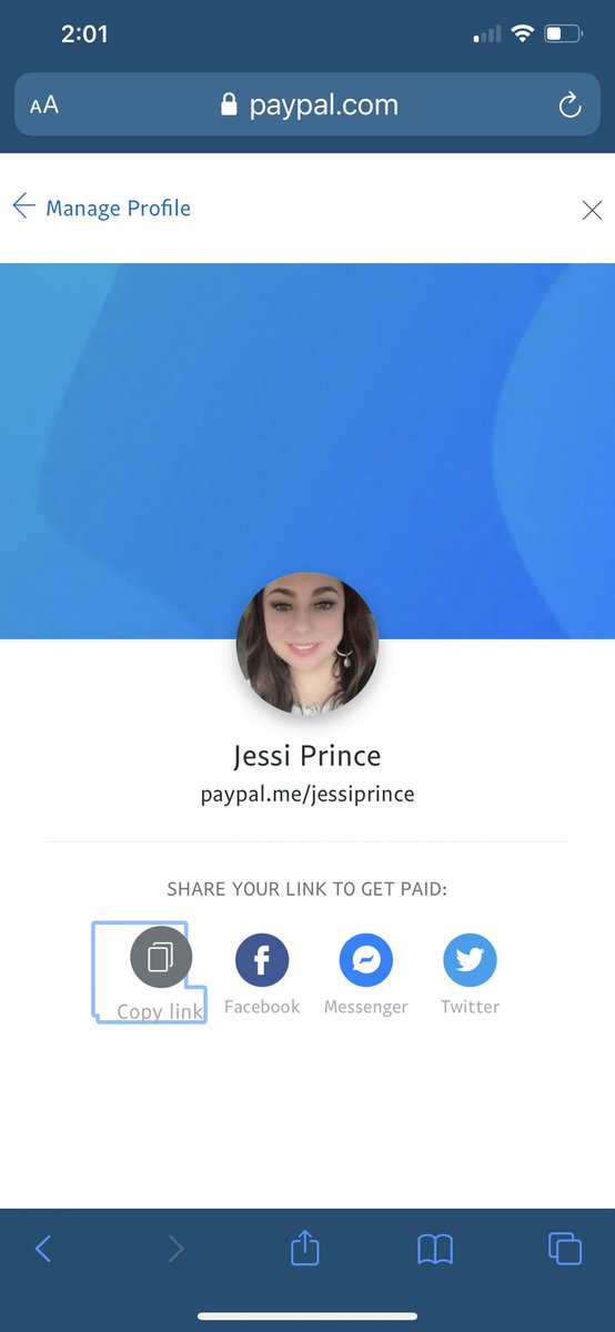 People are requesting me to post my PayPal. Thank you everyone!  https://paypal.me/jessiprince?locale.x=en_US