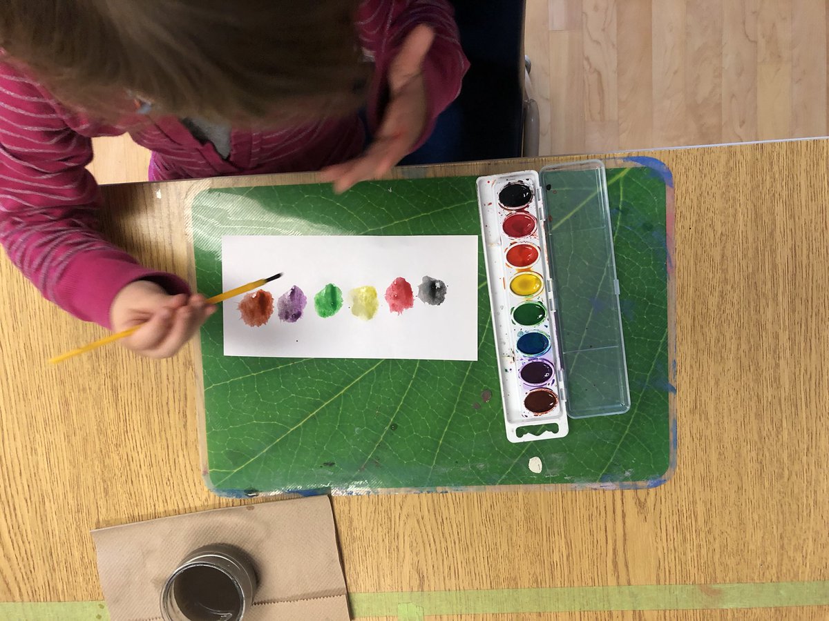 fdk122's tweet photo. Lots of fun with painting this week! We love to see our FDK friends using creativity with math and literacy in their pictures. Way to go Kindies! #learningthroughplay https://t.co/r9a0UNpiQW