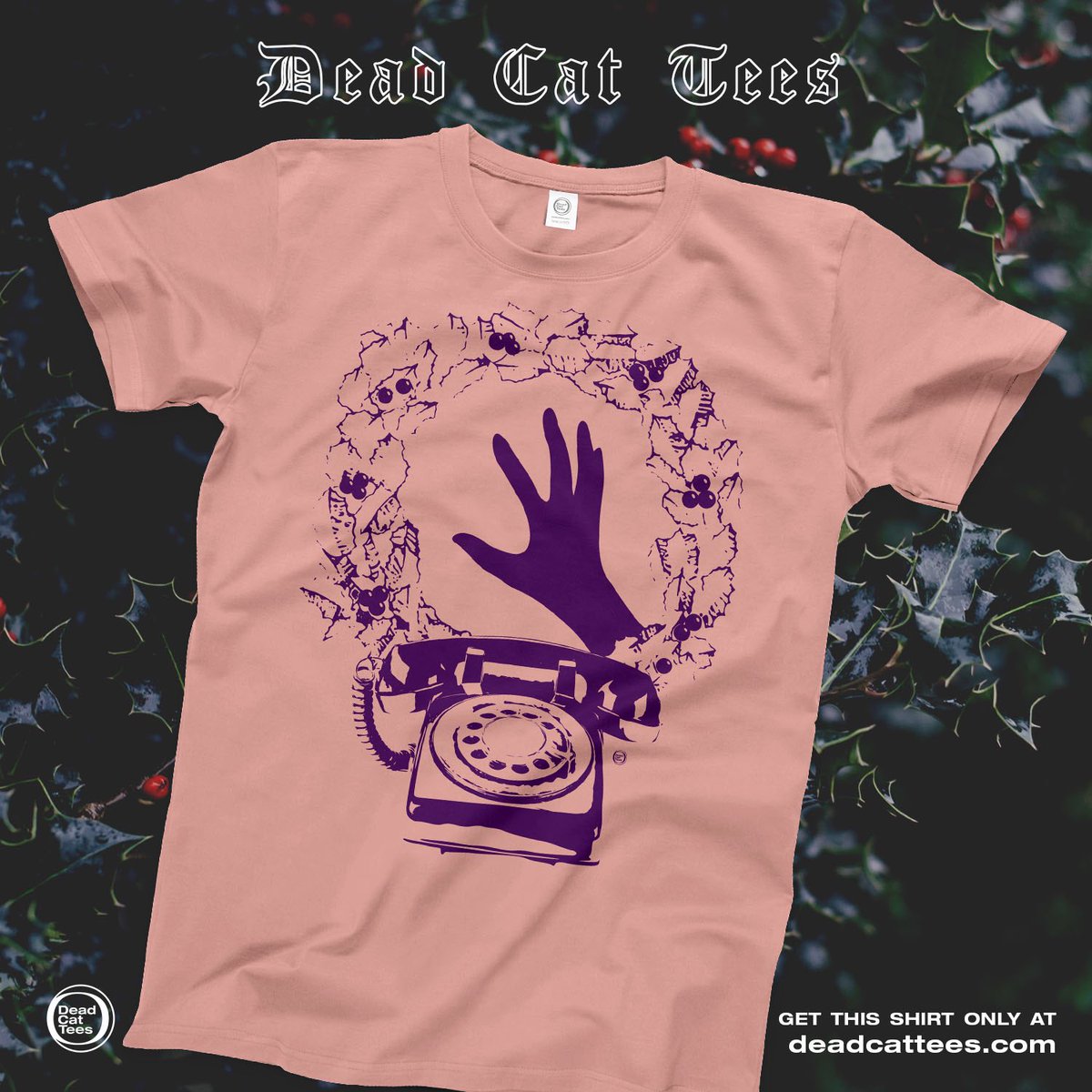 deadcattees's tweet photo. Wishing you a very merry Black Christmas on this Black Friday. Be wary of any strange phone calls today ☎️ 

#shirtofthemonth #horror #horrormovies #blackchristmas #blackfriday #bobclark #oliviahussey #christmas https://t.co/sy2pan5o1k