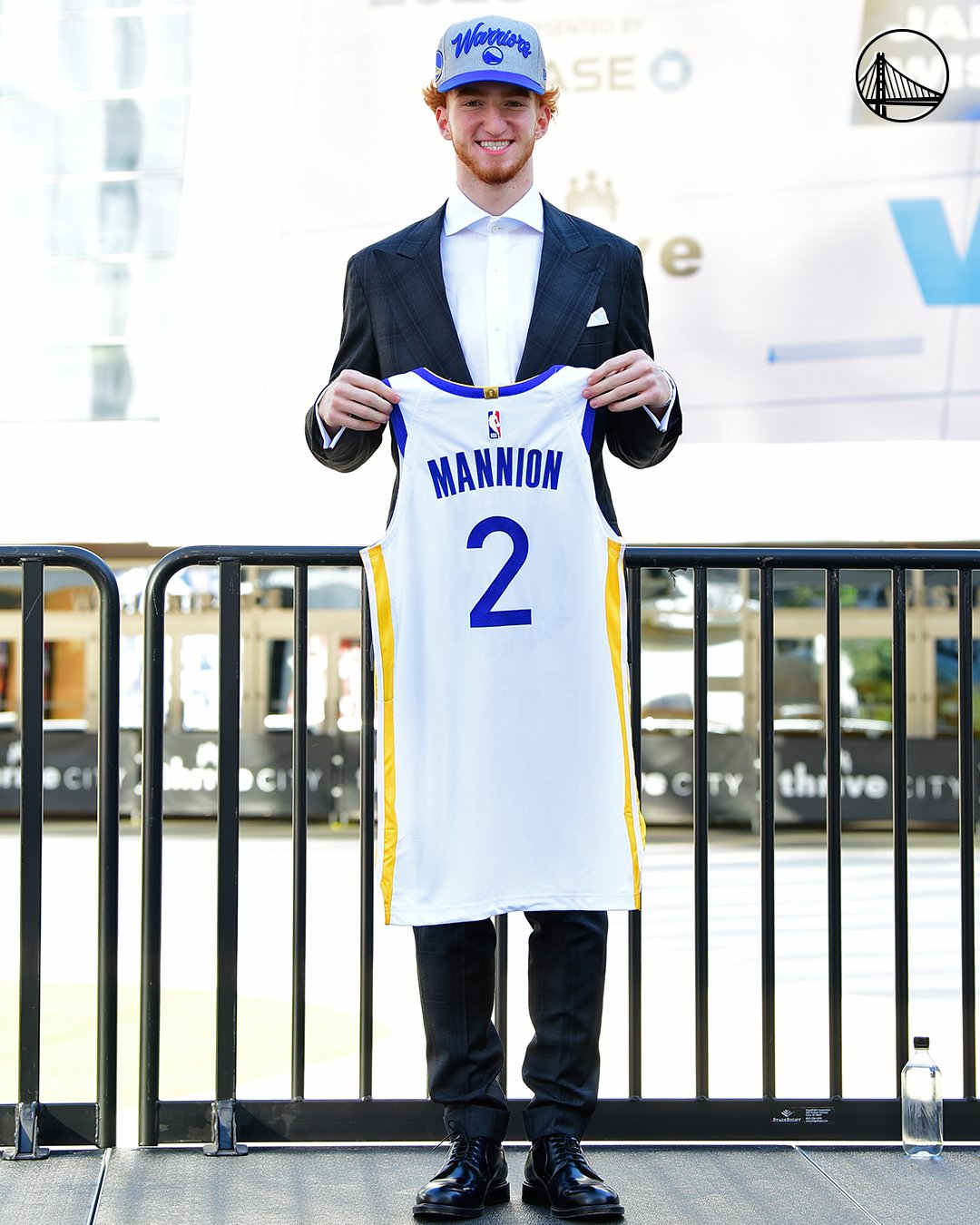 James Wiseman, Nico Mannion receive Golden State Warriors' welcome