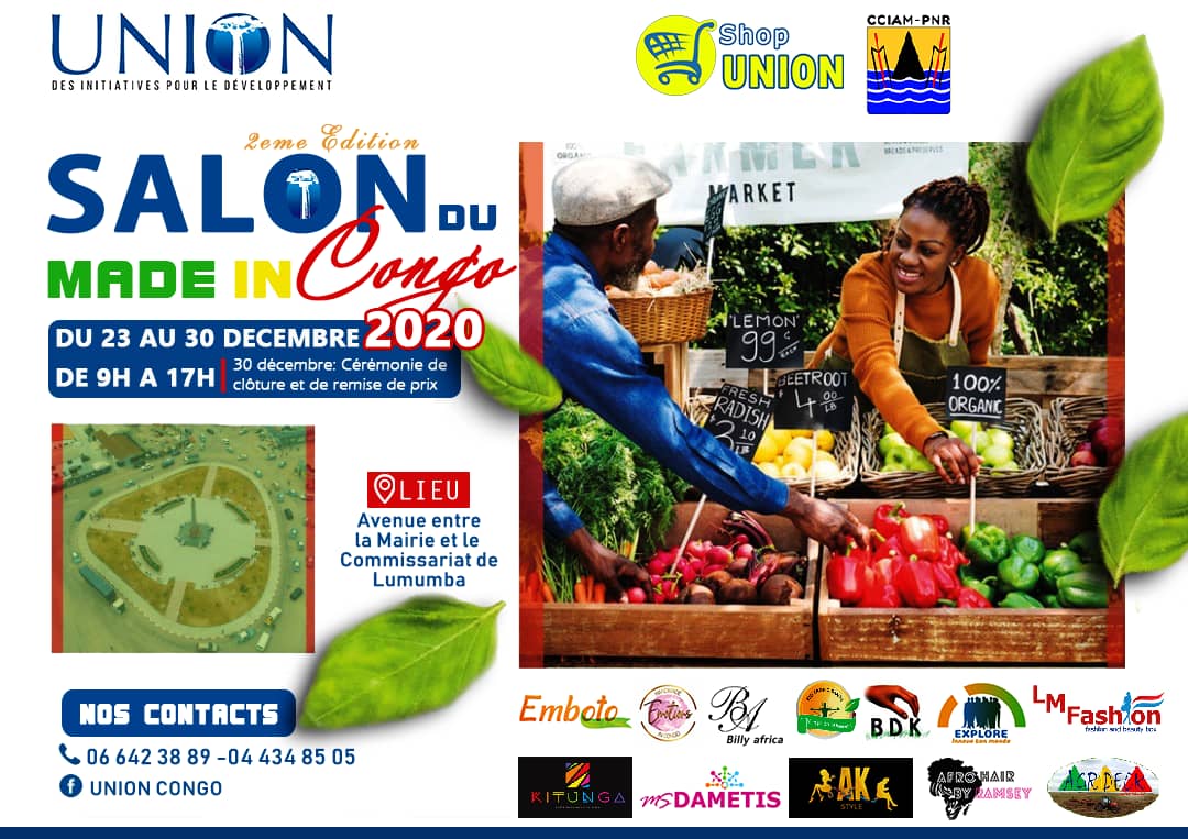 Emmanue11110071's tweet photo. Et si nous parlions du Made In CONGO 🇨🇬??
✅Découverte
✅Vente
✅Exposition
✅Dégustation
Rejoinez nous du 23 au 30 Décembre 2020 pour ensemble mettre en avant la Production Locale.🌴🥑🍏🥚
#UnionCongo https://t.co/agcHI4jsXV