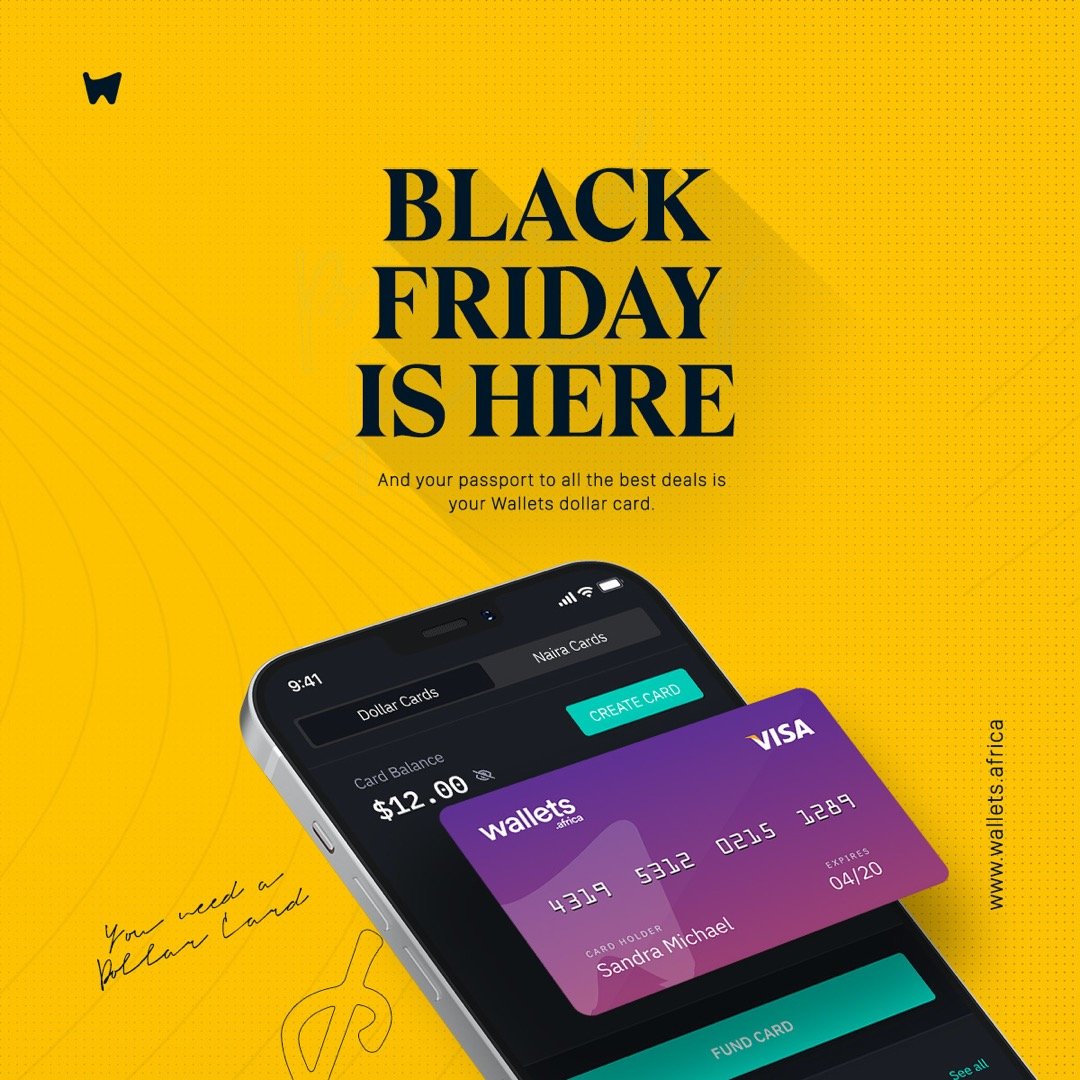 Lionezz__'s tweet photo. Get access to multiple deals and offers at your fingertips whenever you want, on Amazon, ASOS, Coursera, Nike, Adidas and many more online stores.
Create your Virtual Dollar Card now > https://t.co/zYuSoQ681G #BlackFridayWithWallets https://t.co/XEjUYAq92n