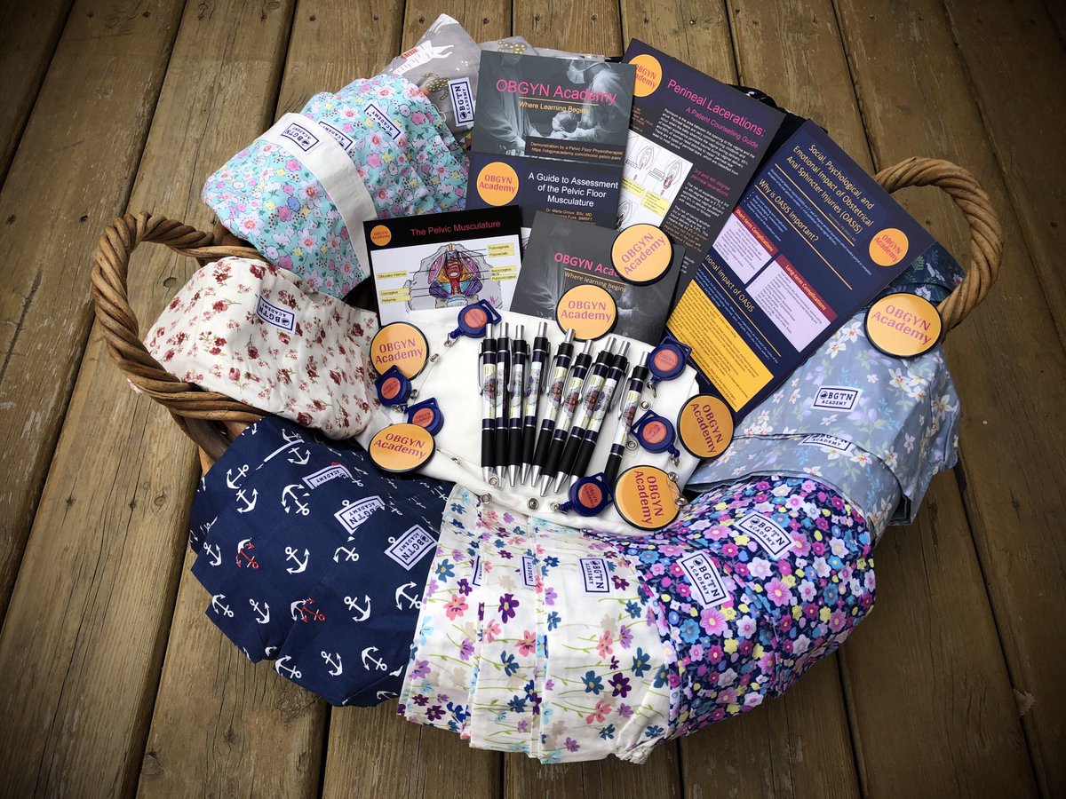 We have decided to do a giveaway as a thank you for all of the support over the past year! Our team is giving away a package including an OBGYN Academy scrub cap of your choosing, as well as some other team swag. 

Head over to our Instagram page to enter. Good luck! 🥳