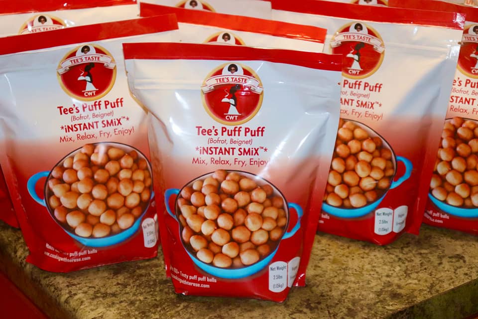 CWTCuisine's tweet photo. Returning to Twitter after its "algorithms" suspended my account for over one year for unexplained reasons. So much has happened since then. Time to play catch up! For starters, here's my latest product, Tee's Puff Puff Instant Mix available in the US - Chicago, DC, Houston, etc. https://t.co/gF90L3UNho