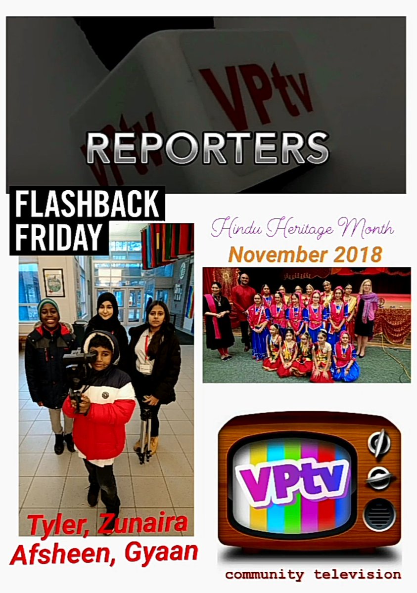 MrOMcDermott's tweet photo. #FBF to #November2018 and the #Awesome #VPtvReporters on their final reporting mission at the beautiful @tdsb_HHM event! Great memories! #vpms #studentreporters @RickBaran https://t.co/4GWdBWYxxU