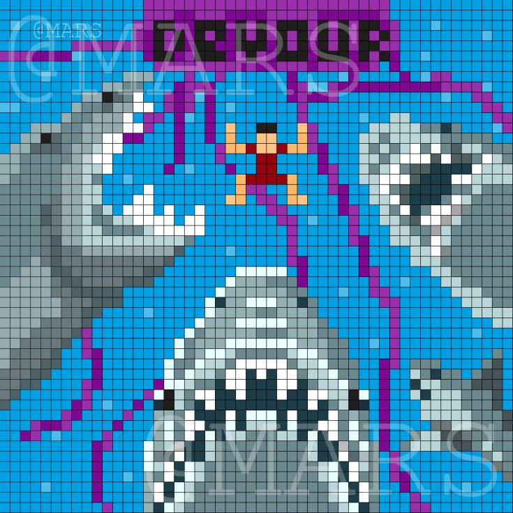 Mars0Attack's tweet photo. I've been feeling pretty crappy lately . >:/
#baddays #baddream #nightmare #monsters #pixelart #lackingmotivation #pixelicon #forhire #commissions #commissionsopen #miiavatar #sharks 

Original post:  https://t.co/shGqk2jjgc https://t.co/koGbtA5Dcn