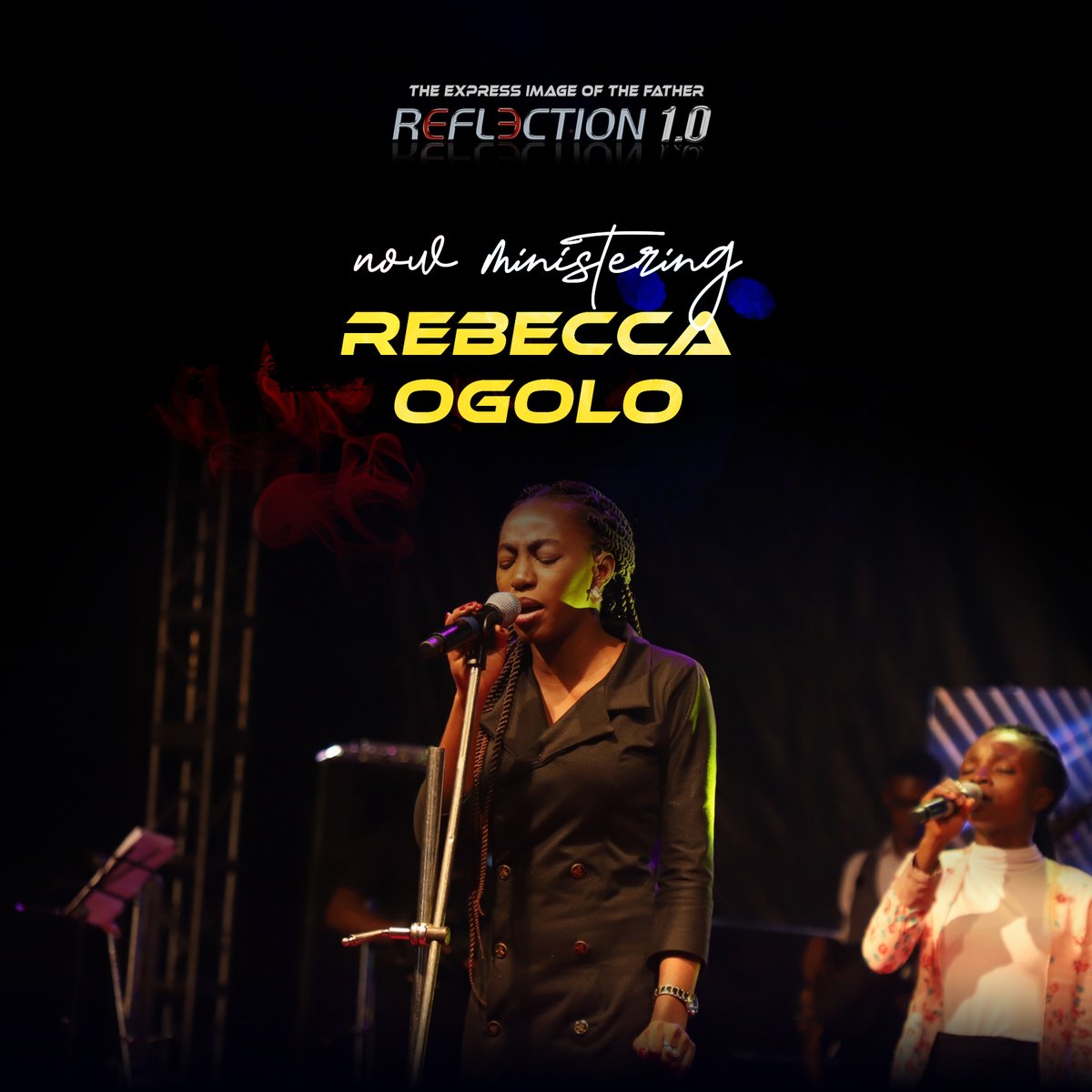 thereflectioni3's tweet photo. We lay it all down at your feet oh God!
Join @rebecca_ogolo for intense worship at Reflection 1.0.

#Reflection1.0
#worshipconcert
#ETIOG 
#TheReflectionIbadan
#ReflectionConcertNow https://t.co/0rv9a5TfaU