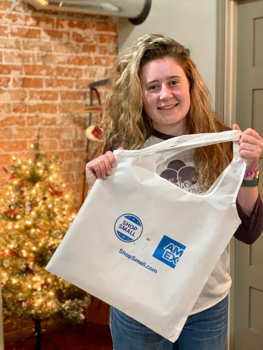 Tomorrow (11/28) is Shop Small Saturday. With every purchase over $25, get a FREE shop small bag.

We only have a few bags available - be sure to get them while they last.