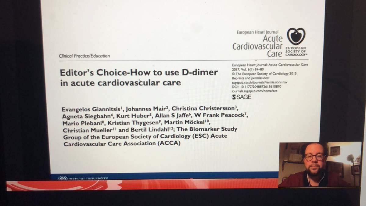 paomorejon's tweet photo. @krychtiukmd desde 🇦🇹
Dímero-D es un marcador que lo sabemos manejar y es prometedor.
Biomarcadores‼️
Gran cierre
#cardioed
#SICA2020
@alexarias2010 @drdargaray @DanielSierraMD8 @dr_ezquerra @VictoriaTAraujo @GreciaRaymundo @CardioJV @rodrigogopar https://t.co/w117CCM43P