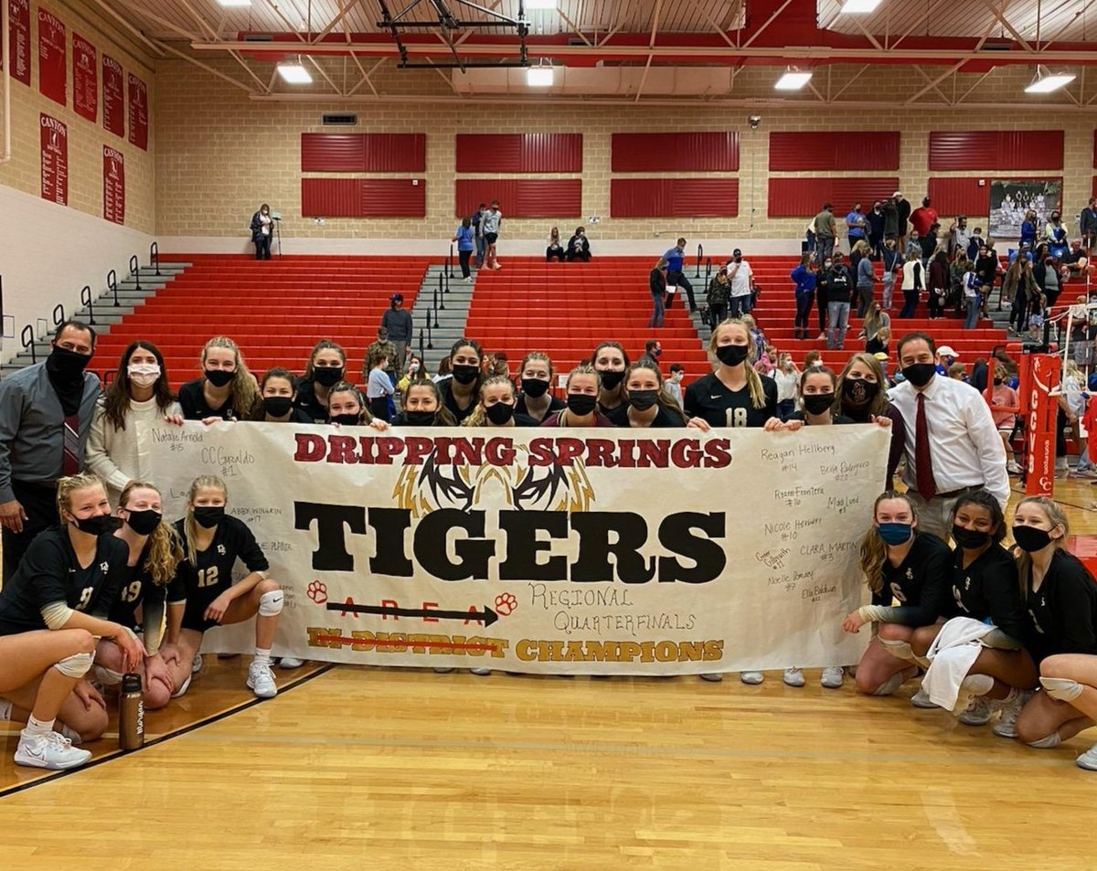 DSTigerVBall's tweet photo. Tigers headed to Round 4 BABY!  Regional Semi Finals HERE WE COME! https://t.co/NFk1t61GUP