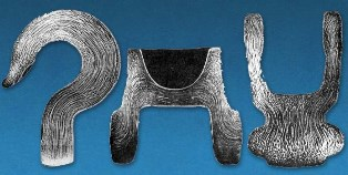 11) Formative manufacturing like forging, stamping, and casting also has massive throughput advantages.Forging can give you hi throughput, surface finish, hi net-shape accuracy, & grain flow. Think of how awesome bolts & screws are. Cheap AND hi strength to weight AND precise!