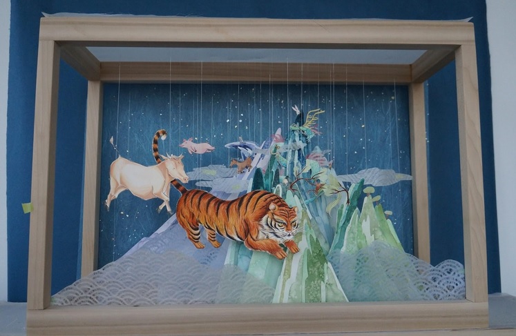 annykchoi's tweet photo. I'm so excited for this! My first live event for young readers &amp; families! I'll be reading from #OnceUponAnHour &amp; illustrator #SoyeonKim will be showing how she put together the diorama art for the book. Sat Nov 28, 11:30 a.m. ET Register for free at: https://t.co/VSoLeLjNwY https://t.co/tYNh2Y2BlB