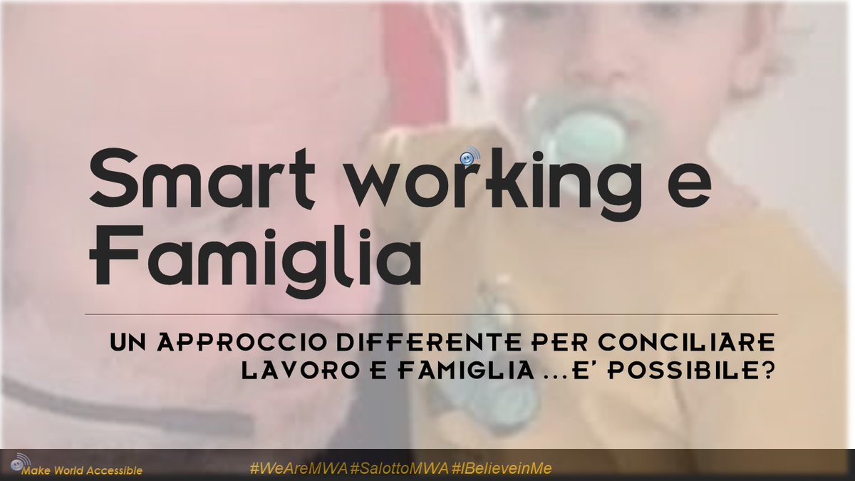 Domani terzo giorno ad #Handimatica 2020. " Tecnologie digitali al servizio delle comunità fragili" il tema di questa edizione.
Allo stand #IBM un interessante webinar, alle ore 10:30 dal titolo "Smart Working e Famiglie".
Vi aspettiamo! Iscrizione su handimatica.com
