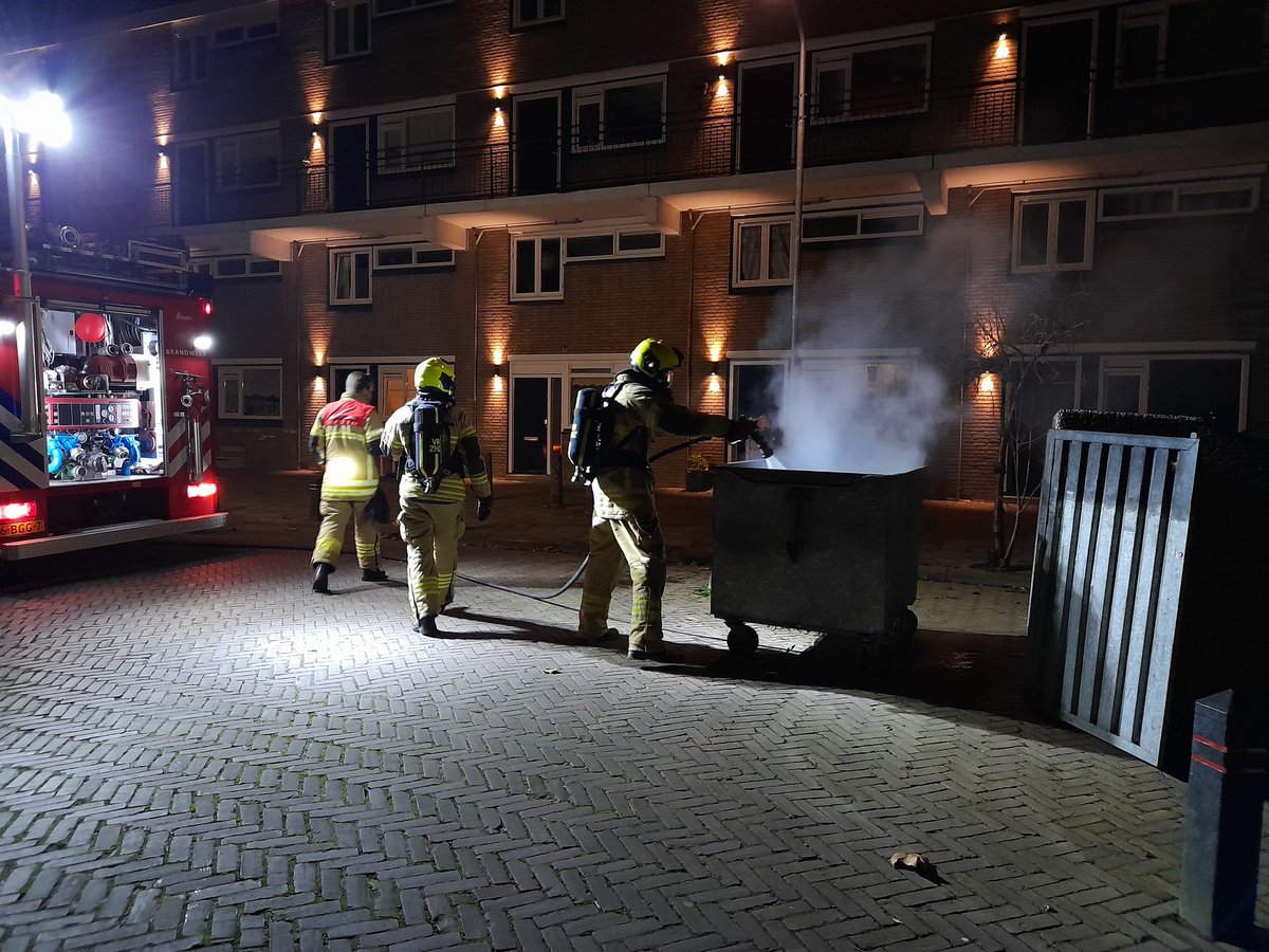 Melding brandweer Heyenlande Zwijndrecht