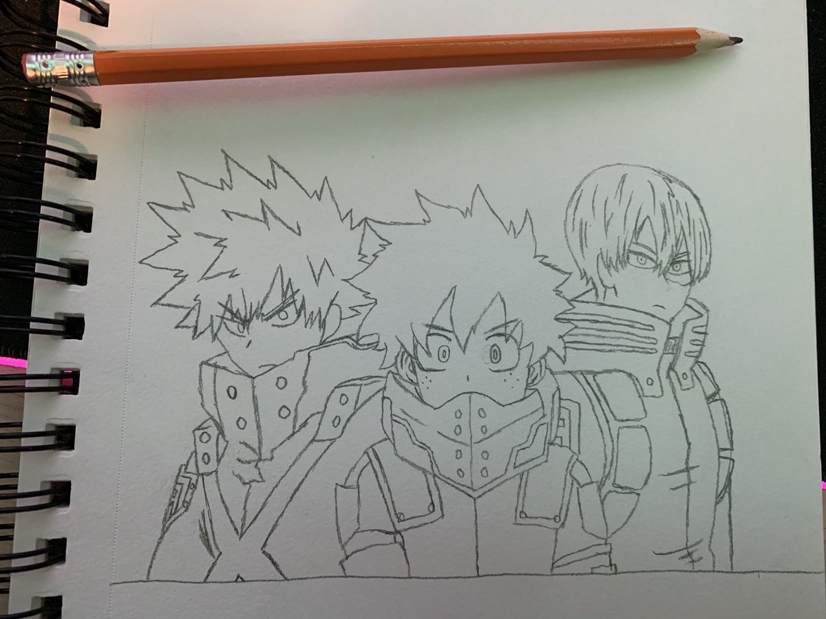 SavyJavy102's tweet photo. New mha movie #3 fan art #MHA @horikoshiko @MHAOfficial @heroaca_anime @unou_mha #fanart #anime #artistsontwitter https://t.co/DL6ijZC35q
