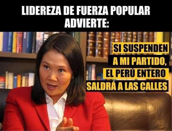 Anarefue's tweet photo. Ja ja ja @KeikoFujimori NI EN SUEÑOS 🤣 https://t.co/zSrw4dnfp6