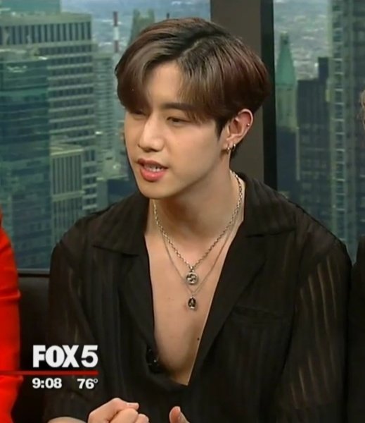 Thread of Mark in low cut/chest out shirts.  #GOT7    @GOT7Official