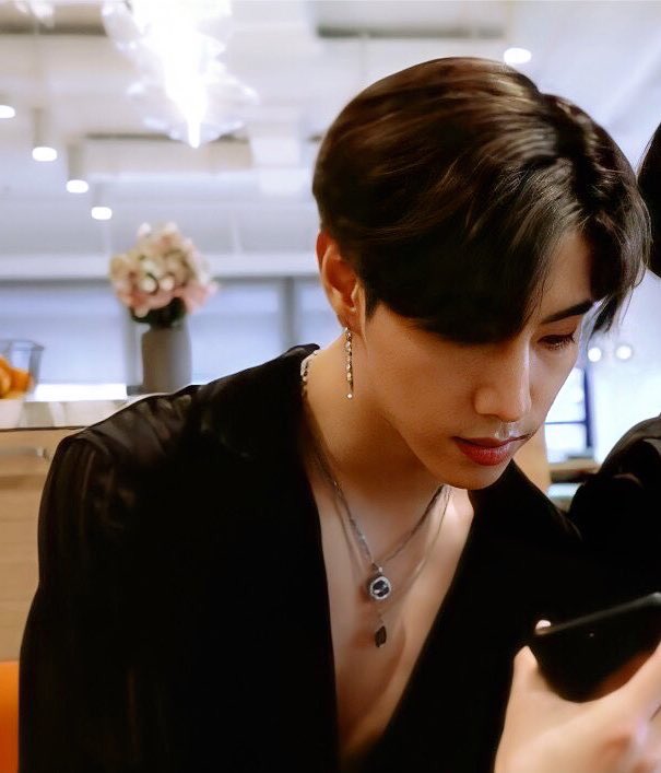 Thread of Mark in low cut/chest out shirts.  #GOT7    @GOT7Official