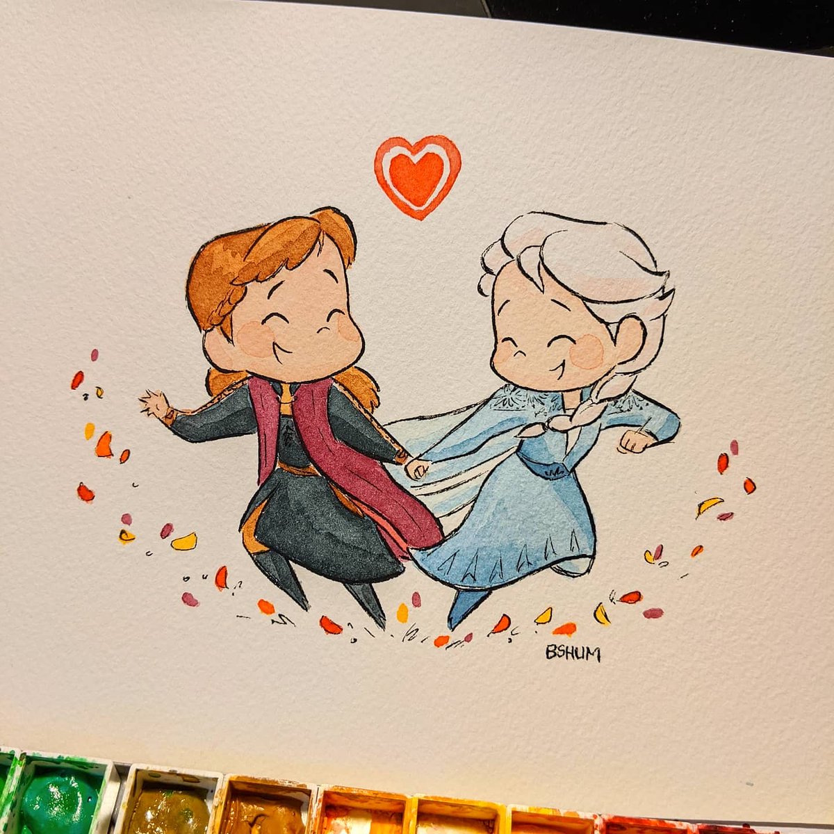 bshum79's tweet image. Happy Anniversary #Frozen2 ❄️ I'm so thankful to be a part of this film at #disneyanimation. #disney #frozen