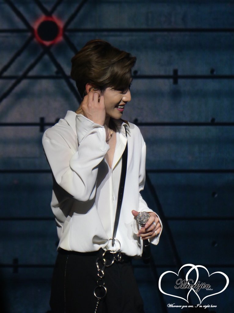 Thread of Mark in low cut/chest out shirts.  #GOT7    @GOT7Official