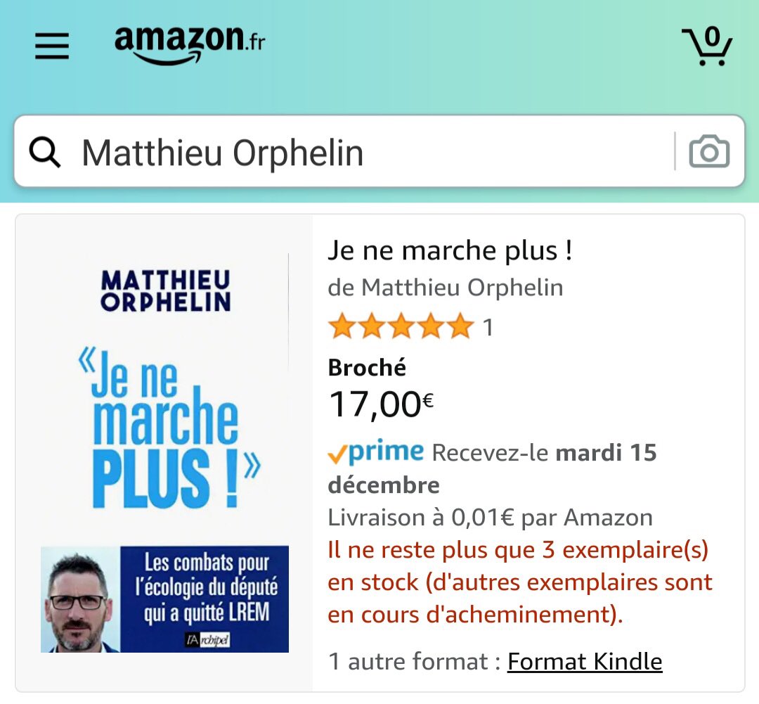 JohannBoblin's tweet photo. @M_Orphelin,il appelle à manifester contre @Amazon et se nourrit auprès d’@Amazon Honnêtement, chers ligériens, cela vous semble honnête ? Non, c’est plutôt honteux ! Et dire qu’il appelle à manifester avec l’ultra-gauche ! #SansScrupule #Démagogie @Elus_EELV_PdL https://t.co/v6v3gc2Nsa