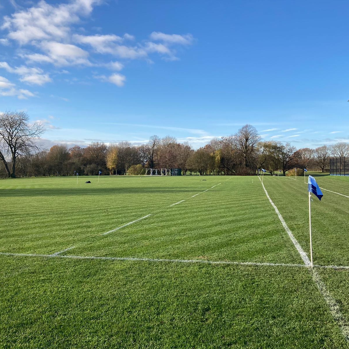Beautiful weather...Beautiful pitches. <a href="/StEdmundsWare/">St Edmund's College</a>
