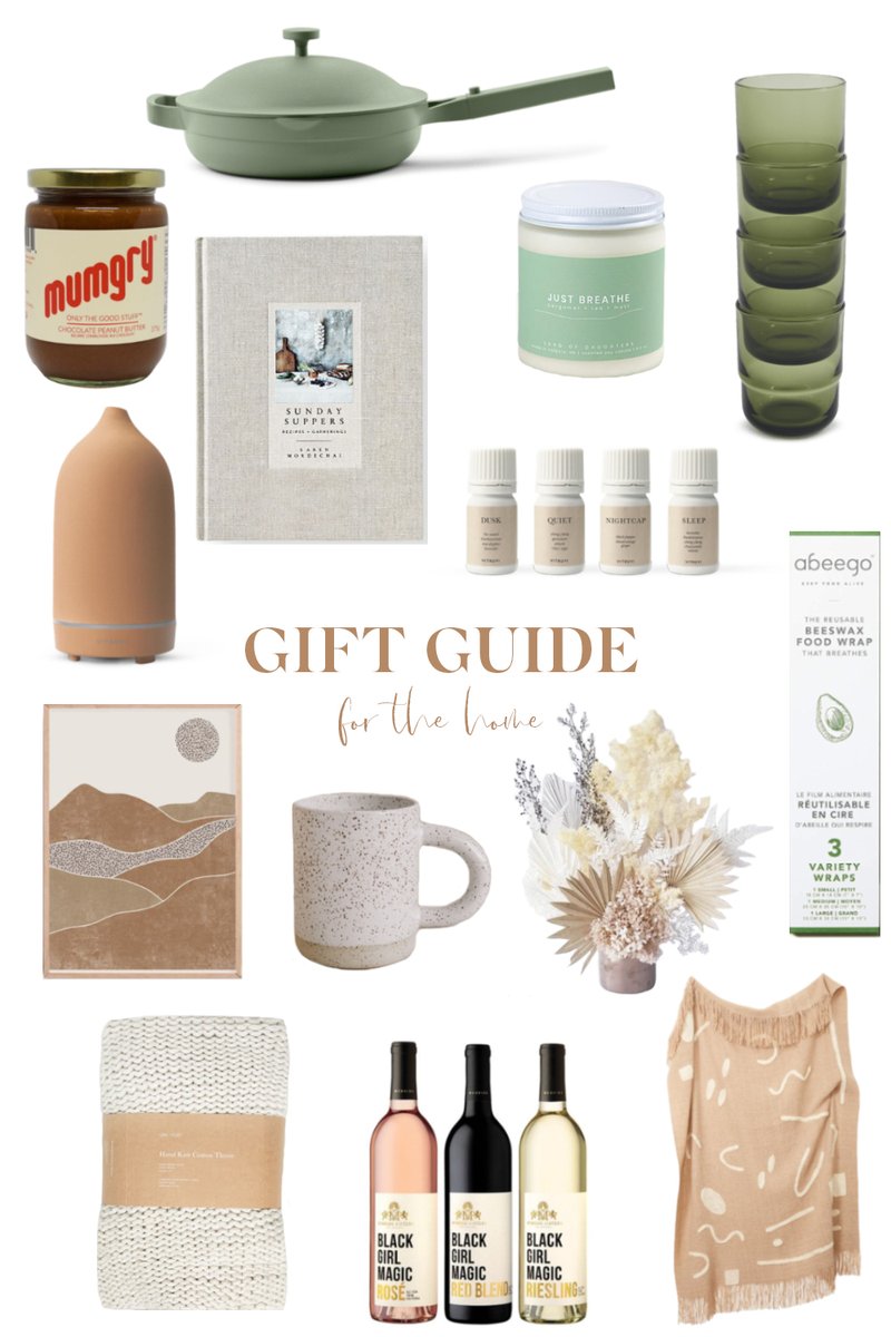 2020 Holiday Gift Guide For the Home. Sustainable, small, women and BIPOC owned businesses.

instagram.com/gabrielleassaf…