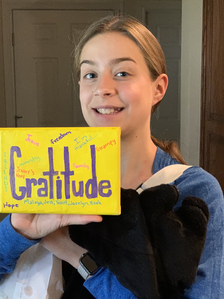 beverlyross's tweet photo. My Christmas gift from my youngest granddaughter. I LOVE IT! But not near as much as I LOVE HER!
#Gratitude
#ReminderOfWhatIChoose
#PathwayToJoy
#NoMatterWhat https://t.co/DFbmhDuBDf