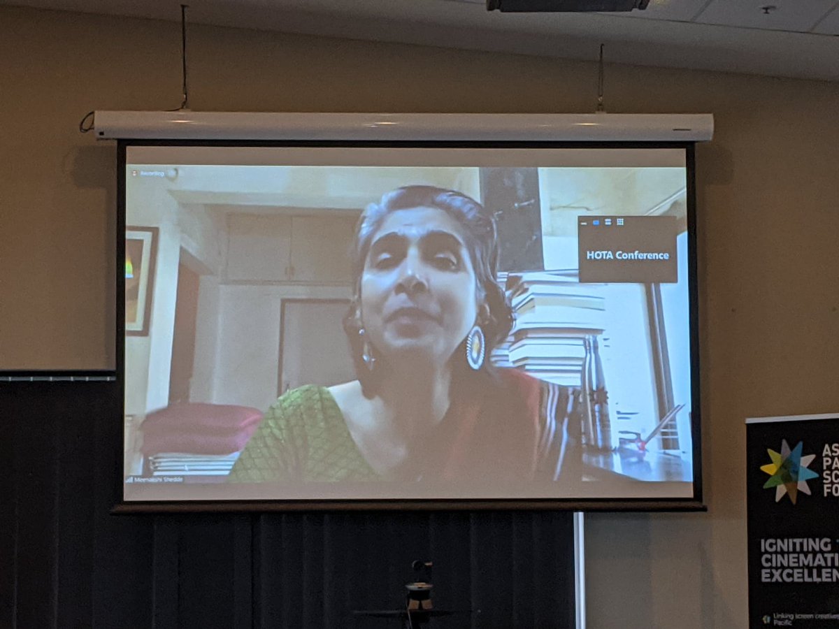 MeenakshiShedde's tweet photo. So honoured to moderate the roundtable discussion on The Future of Storytelling, for the Asia Pacific Screen
Forum @APScreenAwards that was online and at Home of the Arts #HOTA (#GoldCoast, #Australia) on Nov 25. Thank you @JaclynMclendon, #APSA head, for the op.
#Film #APSA2020 https://t.co/l6r70Rw2Ia