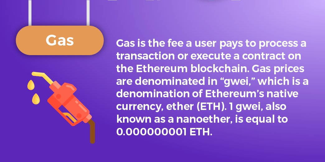 KikiWeb3HQ's tweet photo. #KikiAcademy
As the launch for @ethereum 2.0 draws closer, it's beneficial to learn useful terms associated with the #Ethereum blockchain such as #Gas #GasLimit #TxFee.
To get Ethereum right now:
https://t.co/sjFMqr3K3Y https://t.co/wDhvkDrrBK