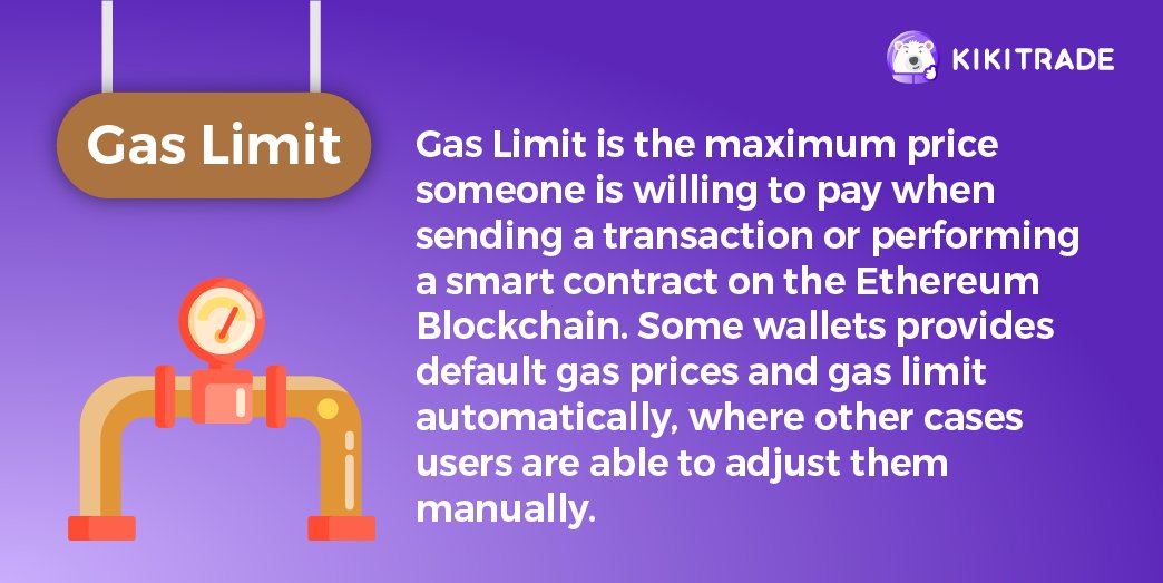 KikiWeb3HQ's tweet photo. #KikiAcademy
As the launch for @ethereum 2.0 draws closer, it's beneficial to learn useful terms associated with the #Ethereum blockchain such as #Gas #GasLimit #TxFee.
To get Ethereum right now:
https://t.co/sjFMqr3K3Y https://t.co/wDhvkDrrBK
