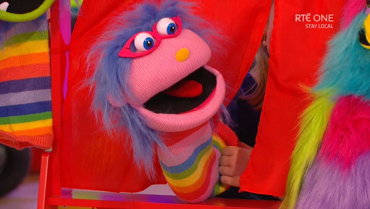 Up to no good as usual #Pollyprotestant #LateLateToyShow