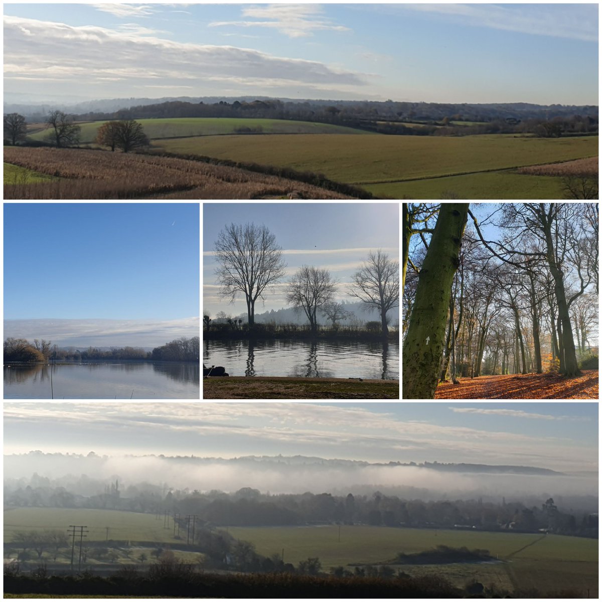 A lovely chilly #chilterns walk
