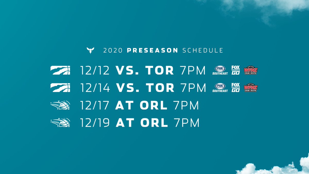 We've got a preseason schedule, Buzz City! π
π: https://t.co/oJKziZBlWw https://t.co/SM0hQ5x0B6