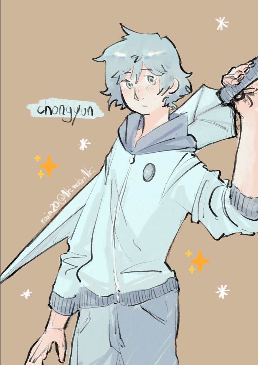 Casual cryo boy chongyun ❄️❄️
 #genshinimpactfanart #原神