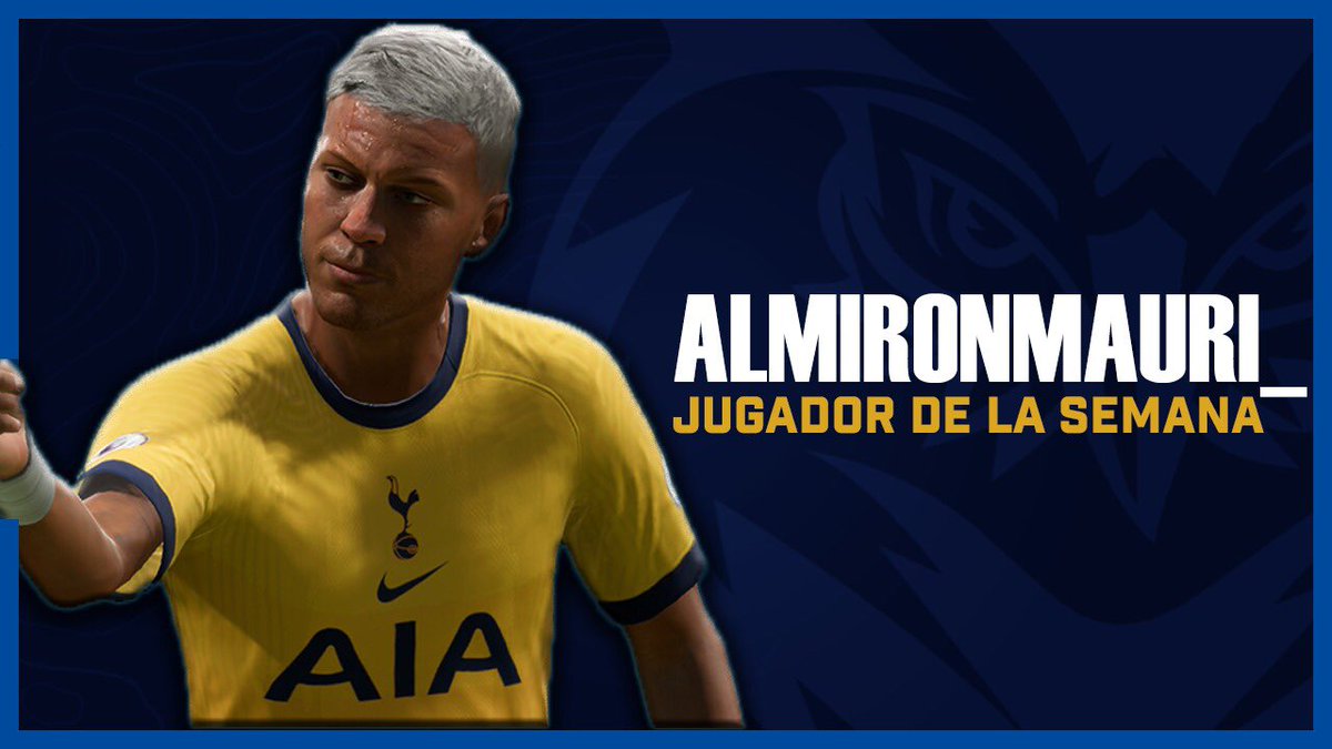 🎖JUGADOR DE LA SEMANA🎖

Presentamos una semana mas al jugador de la semana, en este caso le toca a nuestro MCD.

¡Felicidades <a href="/AlmironMauri_/">ElGordoMoritz</a>! 

#VamoSynergein🦉